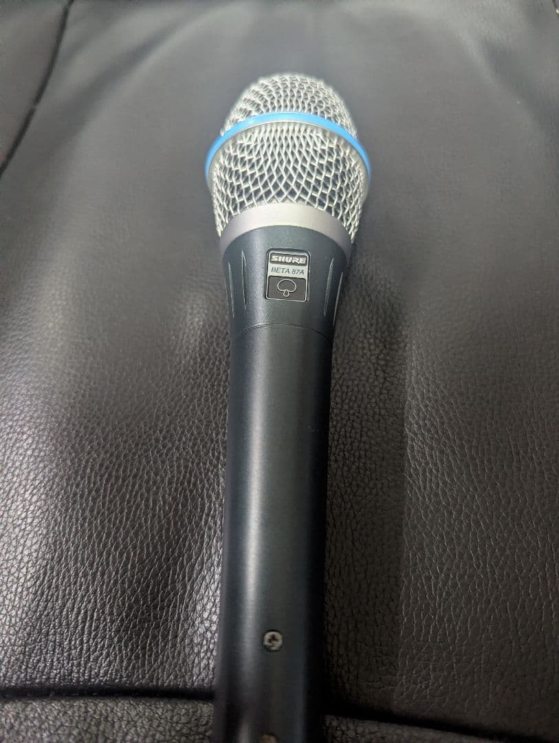 SHURE BETA 87A コンデンサーマイク｜動作確認済｜ホルダー・ポーチ付