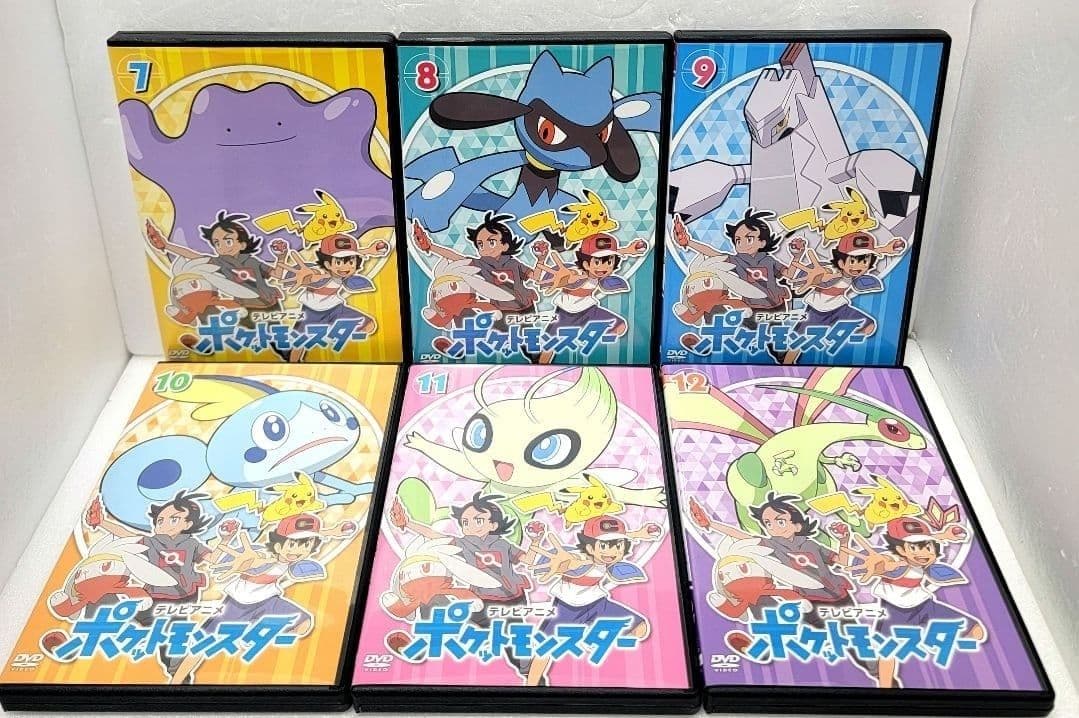 【新品ケース収納】　ポケットモンスター　新無印　１～45巻　全巻　レンタルDVD