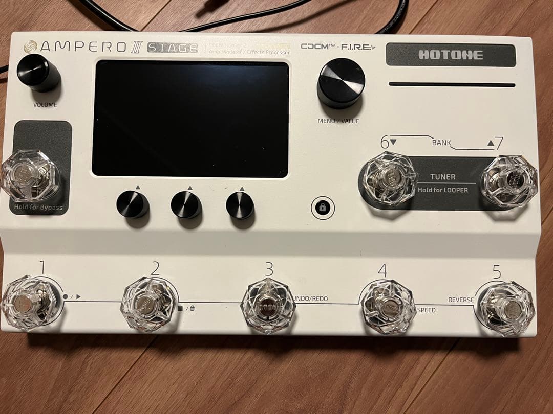Hotone Ampero II Stage ギターエフェクター