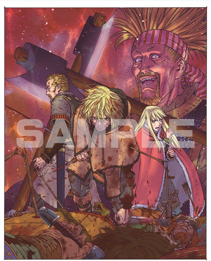 SALE！ヴィンランド・サガVINLANDSAGA★非売品キャンバスアート幸村誠