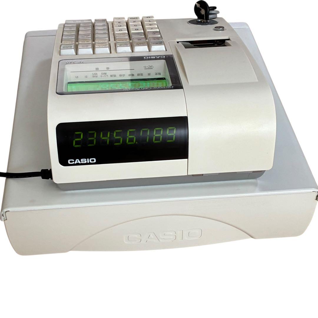 DoctorXNew 　CASIO 電子レジスター TE-340 鍵3種類