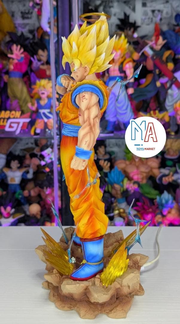 ドラゴンボール　孫悟空　超サイヤ人２　ガレージキット　フィギュア　JJスタジオ