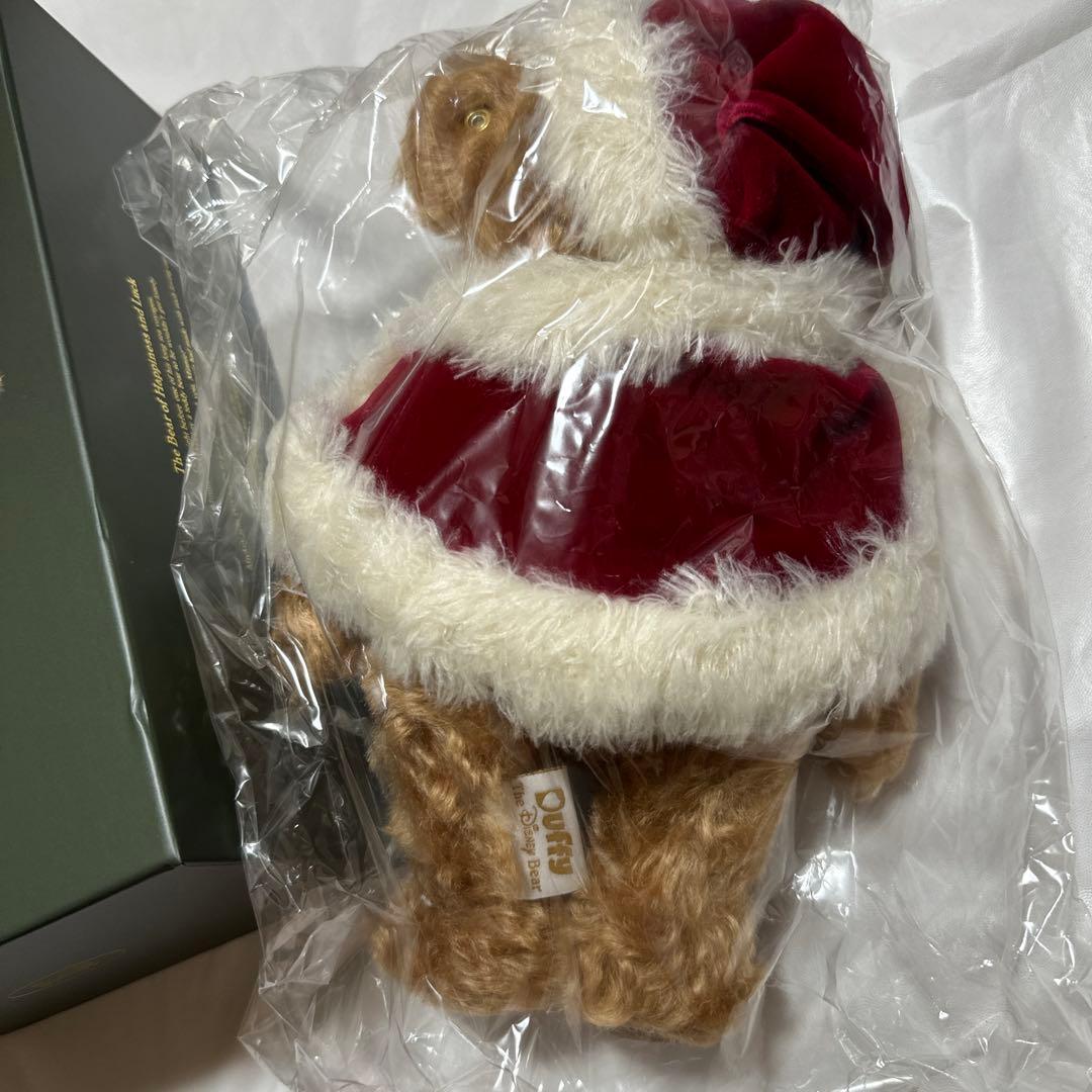 シュタイフ　ディズニーシー ダッフルバッグ　テディベア　ダッフィー クリスマス