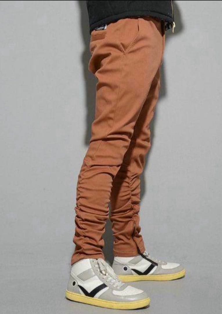 【新品未使用】ラッセルノWARM SKINNY GATHER PANTS 裏起毛