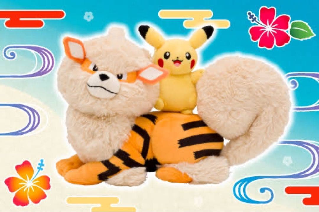 レア‼️ポケモンセンターオキナワ限定 オープン1周年記念品 ウィンディピカチュウ