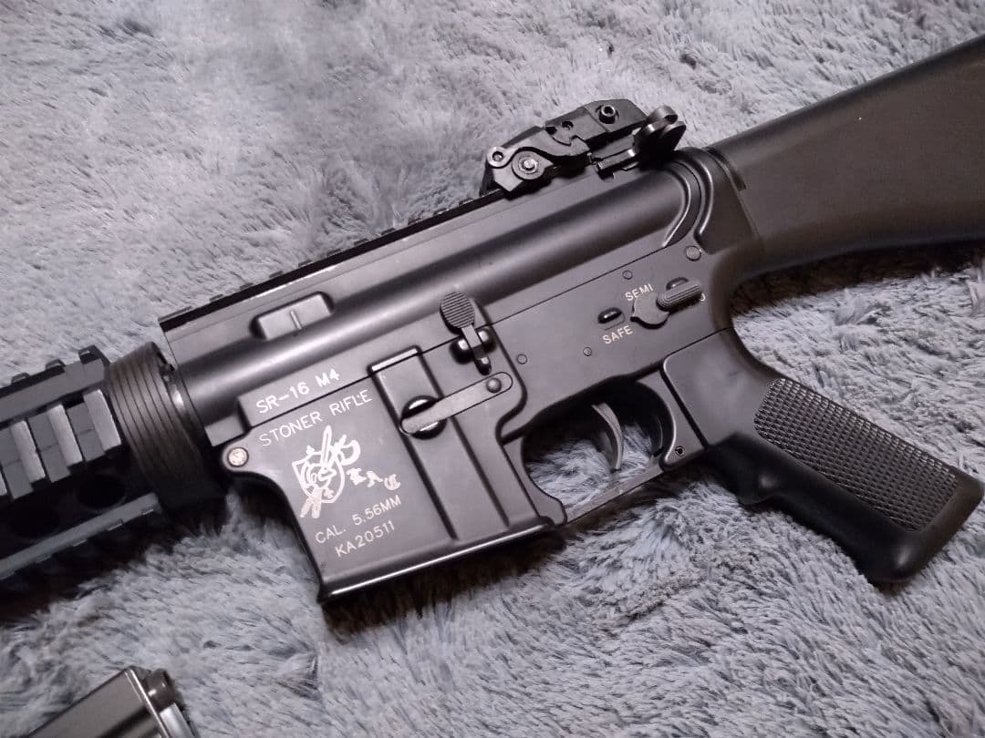 東京マルイ KNIGHT’S SR-16 M4 ストナーライフル カスタム