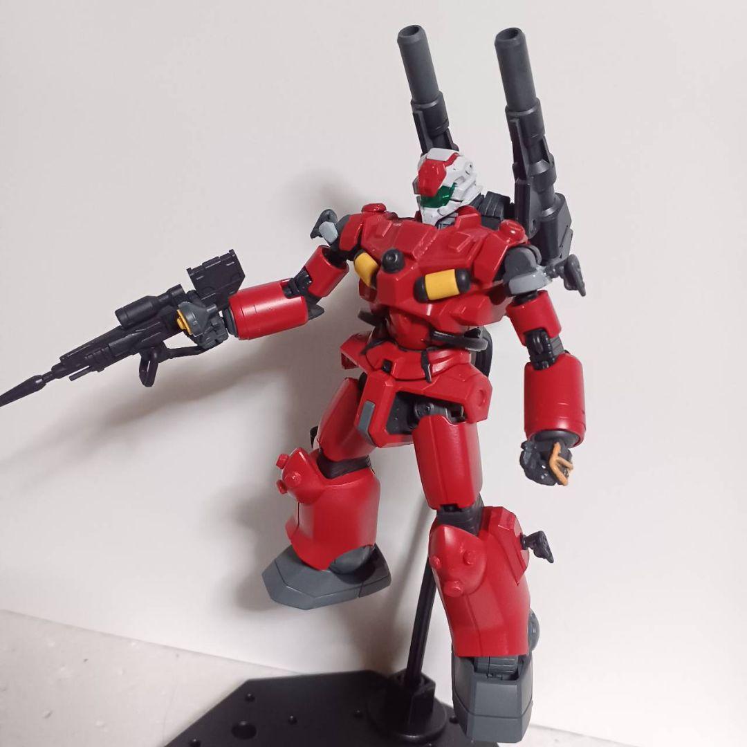 HG1/144軽キャノン、ジークアクスガンキャノン風改造塗装作品