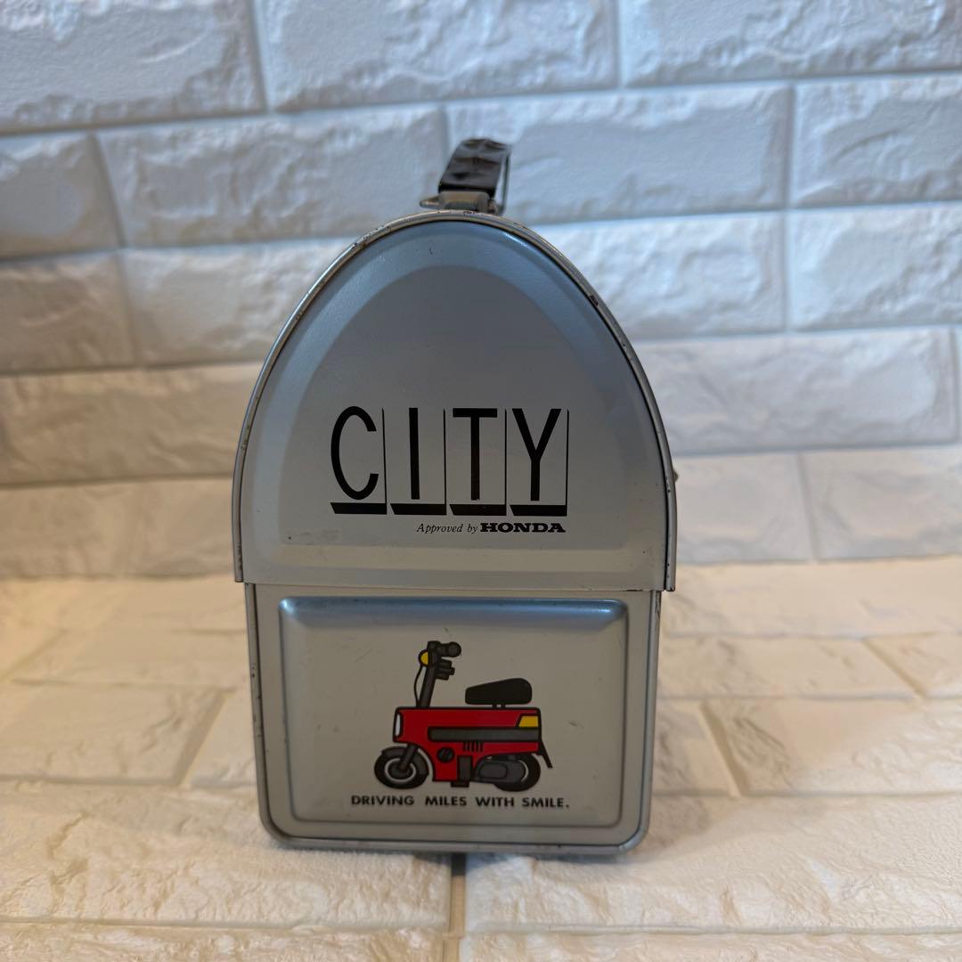 ホンダ CITY レア モトコンポ ブリキケース　当時物 昭和 レトロ