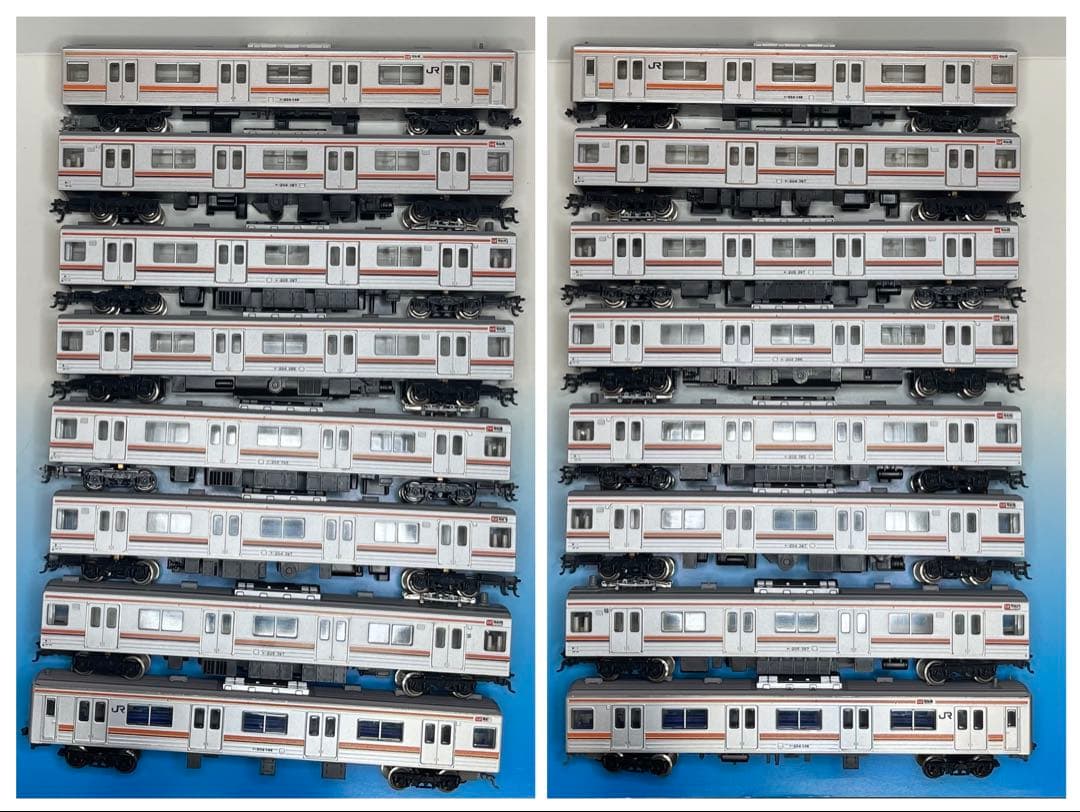 【Nゲージ】ジャンク　武蔵野線205系　メルヘン　8両（M車有）