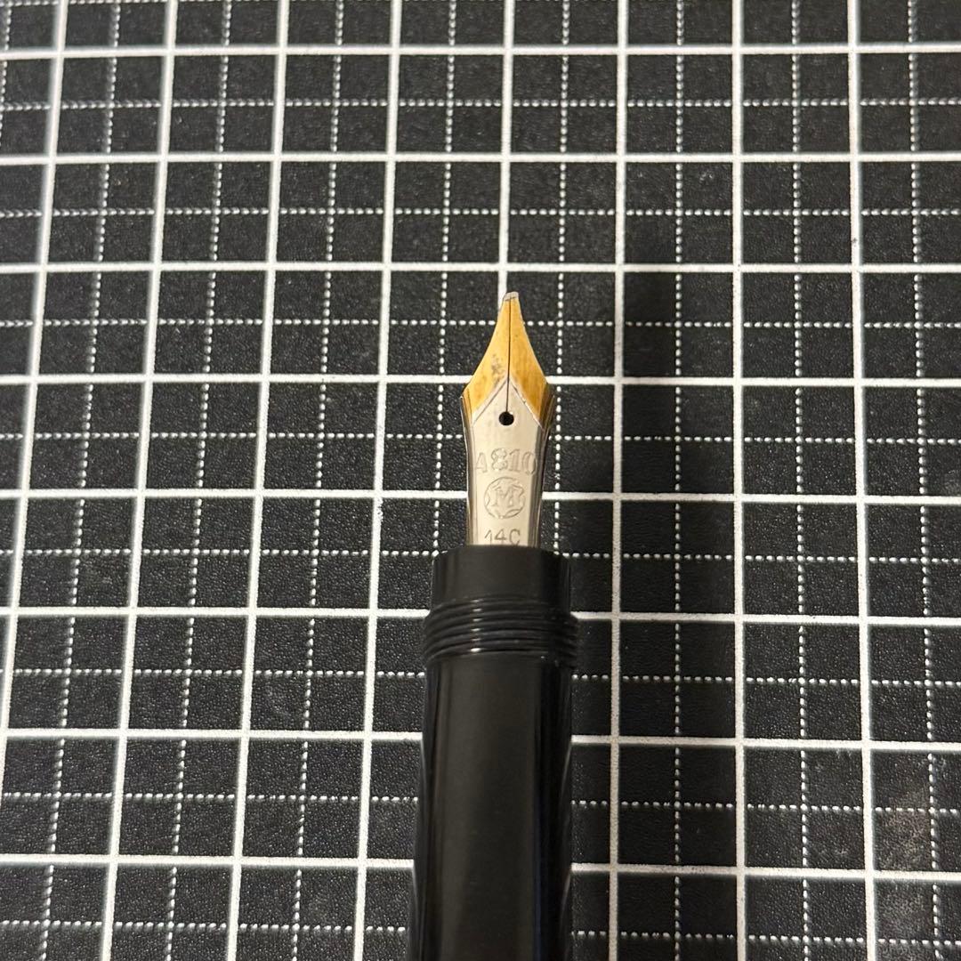 モンブラン 万年筆 104G セーフティ 14C OB