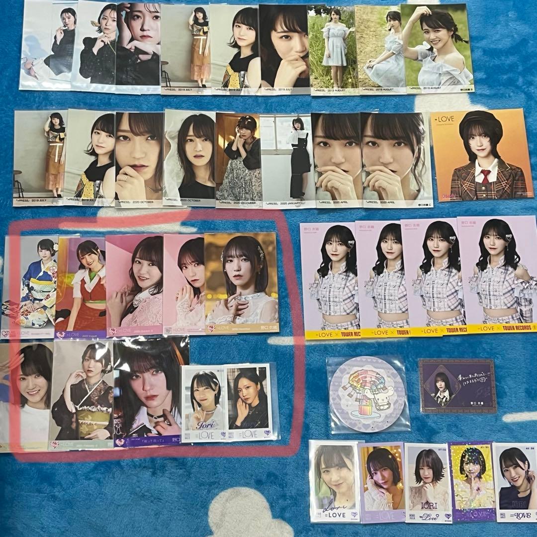 イコラブ 野口衣織 生写真 まとめ売り 呪って呪って ナツマトペ ヤンキー衣装