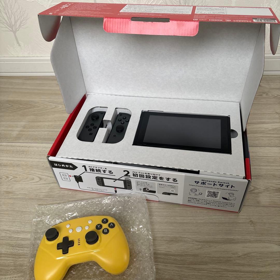 Nintendo Switch 本体セット+ コントローラー＋ジョイコン2つ