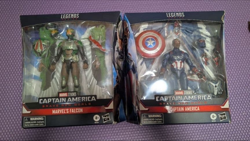 ーベルレジェンド ファルコン キャプテンアメリカ　セット