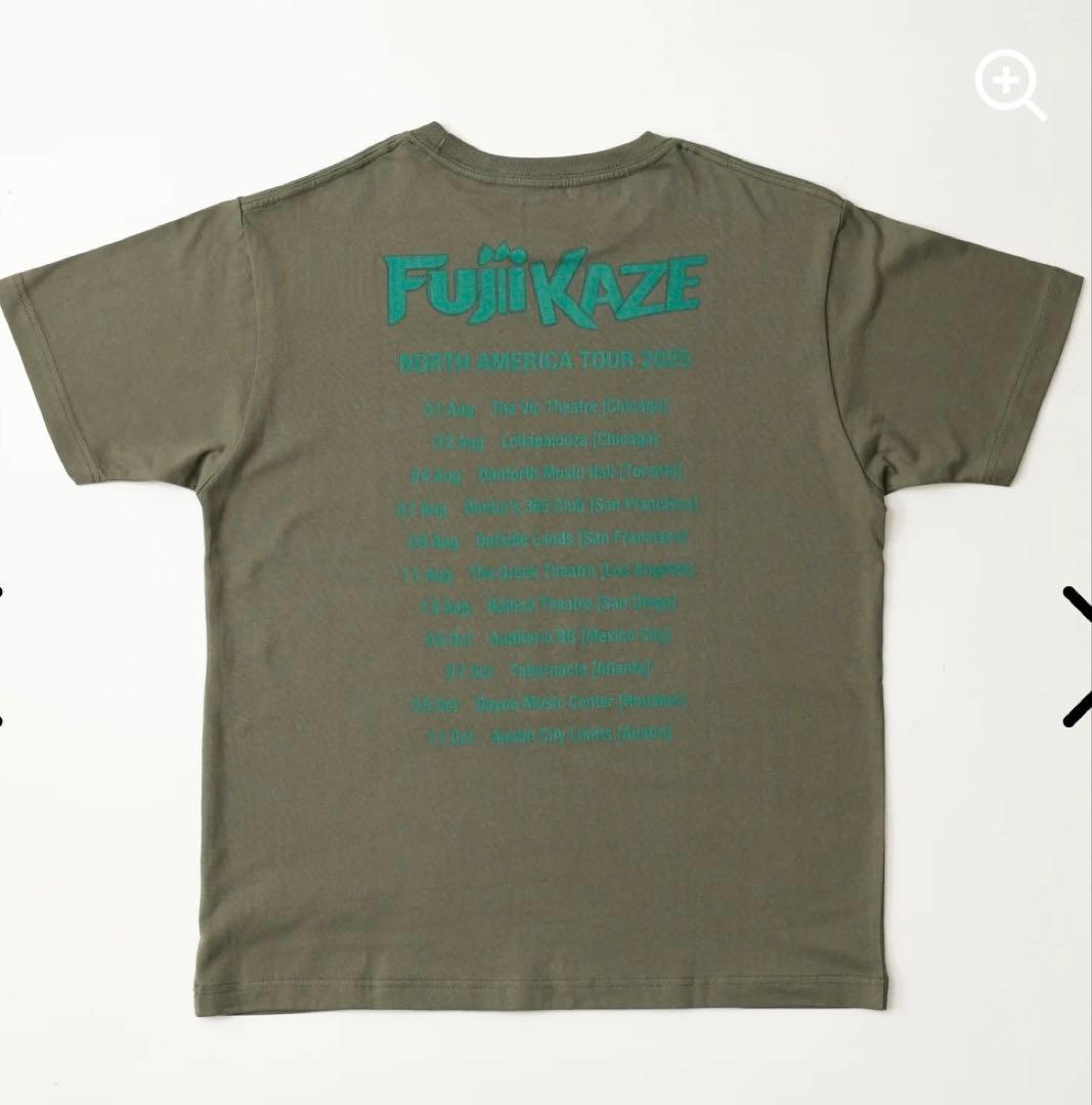 新品未開封　藤井風 ポテチTシャツ L 2025年ツアー限定色(seaweed)
