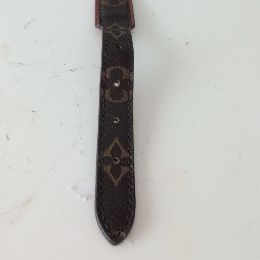 Louis Vuitton レザー首輪 モノグラム