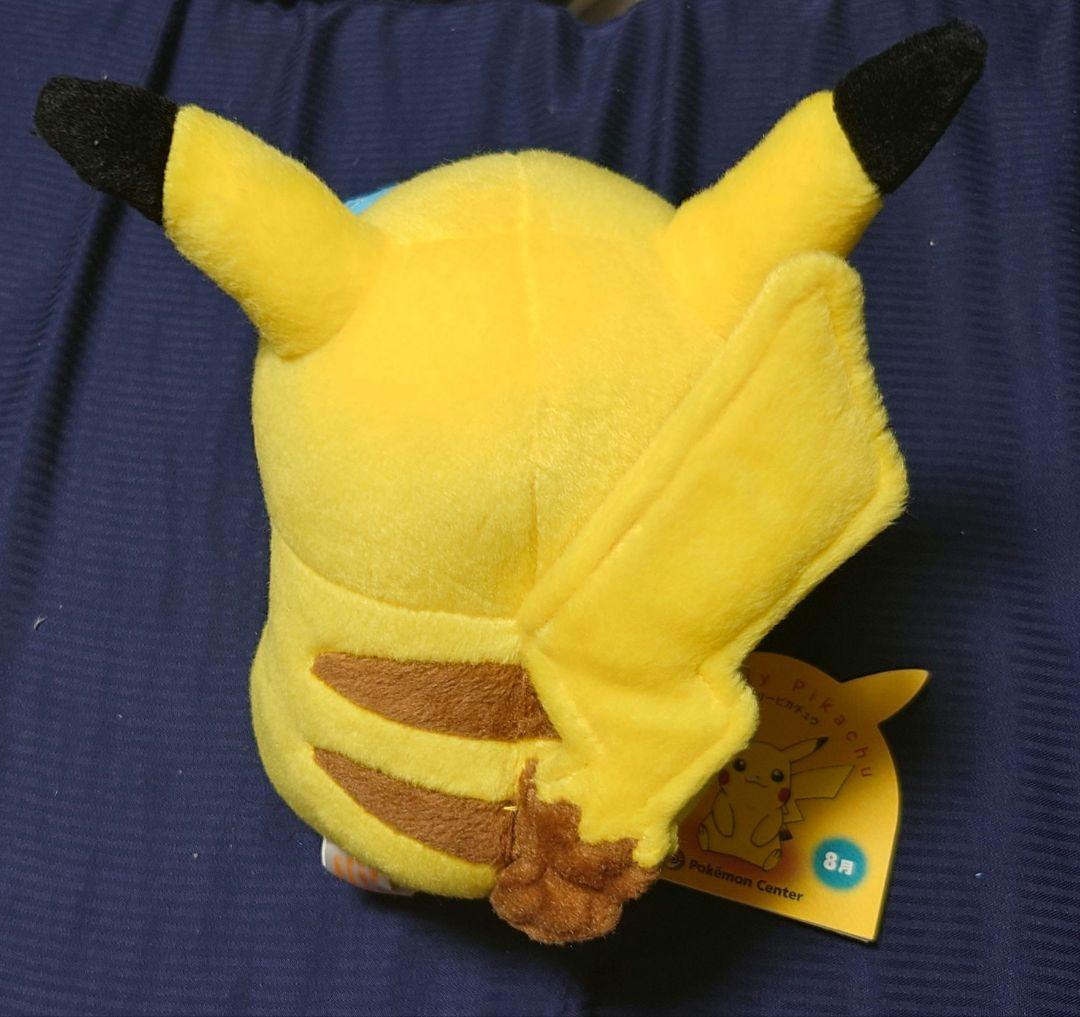 【タグ付き】ポケモンセンター マンスリー ピカチュウ ぬいぐるみ