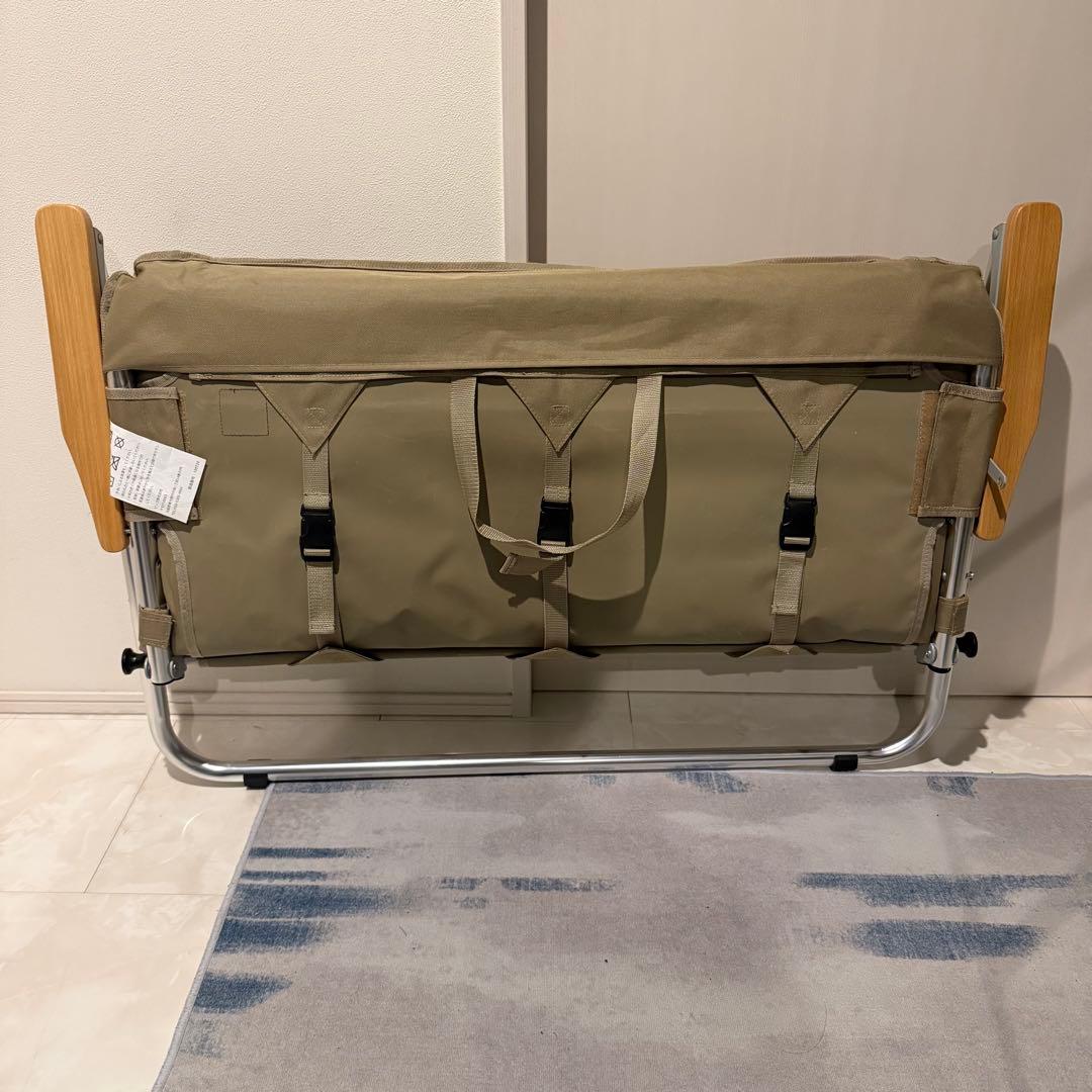 【美品】DOD グッドラックソファ タン CS2-500-TN キャンプチェア
