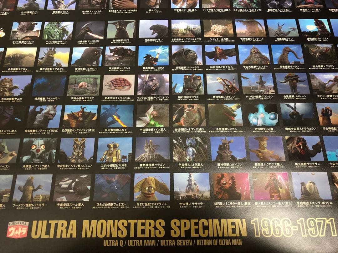 【非売品】デジタルウルトラシリーズ 1996-1971 B2サイズ ポスター