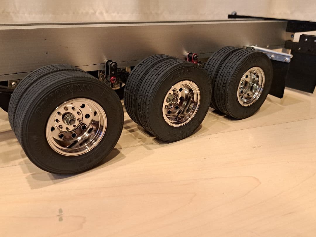 1/14 制作ベース トレーラー台車 40feet 海コンシャーシ仕様