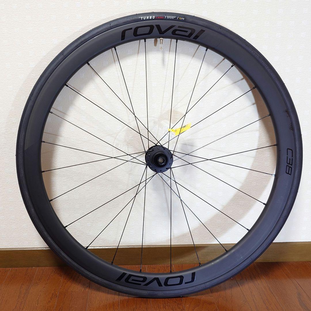 ※ピンクの猫　Roval C38　カーボンホイール　(完成車外し)