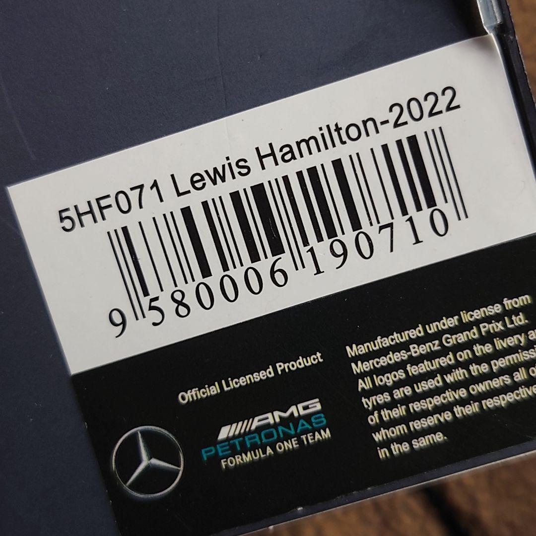 スパーク★美品ヘルメット模型★ルイス・ハミルトン2022メルセデスAMG送料無料