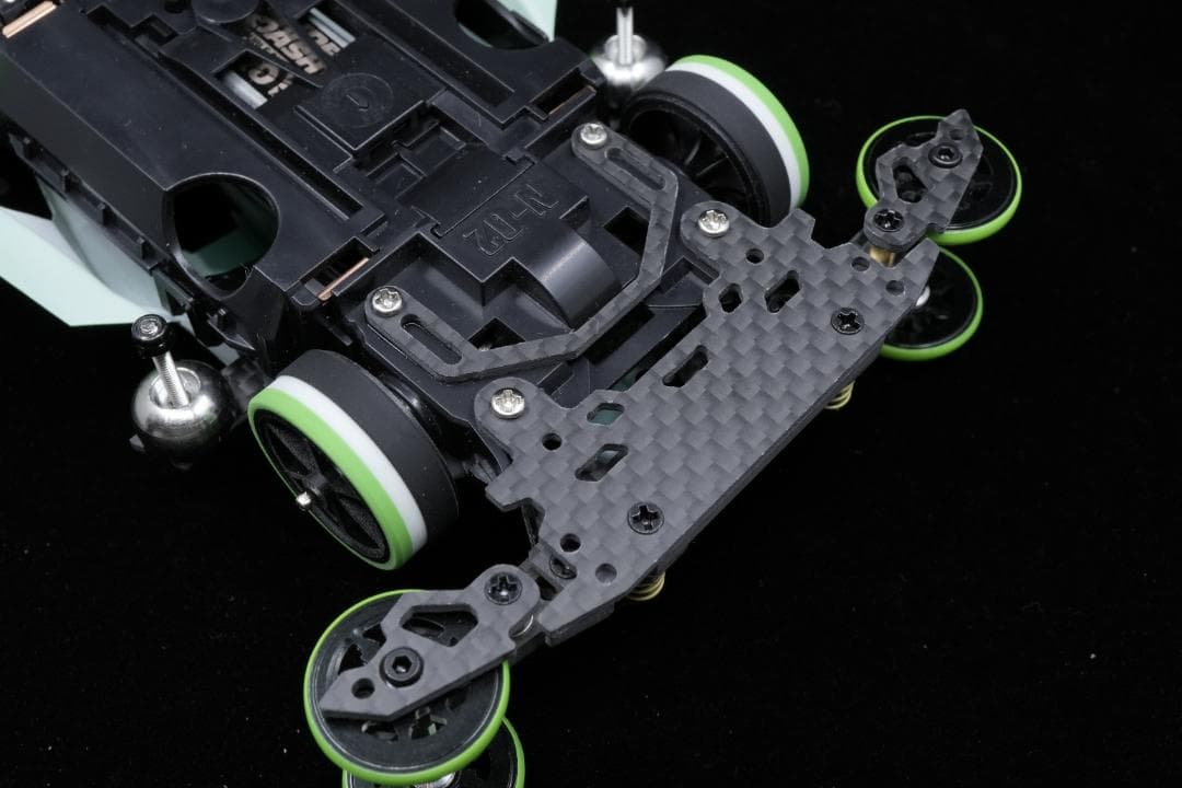 ミニ四駆　タミヤ　MSフレキカスタム　アバンテmk3 アズール サイクロン