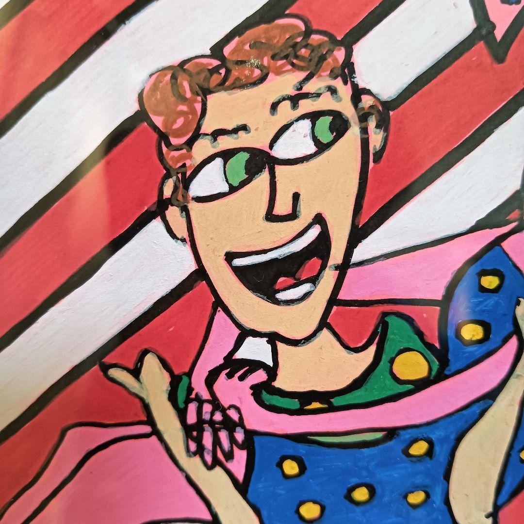 ☆ジェームズ・リジィ貴重な原画　J. Rizzi　ジェームスリジィ　ポップアート