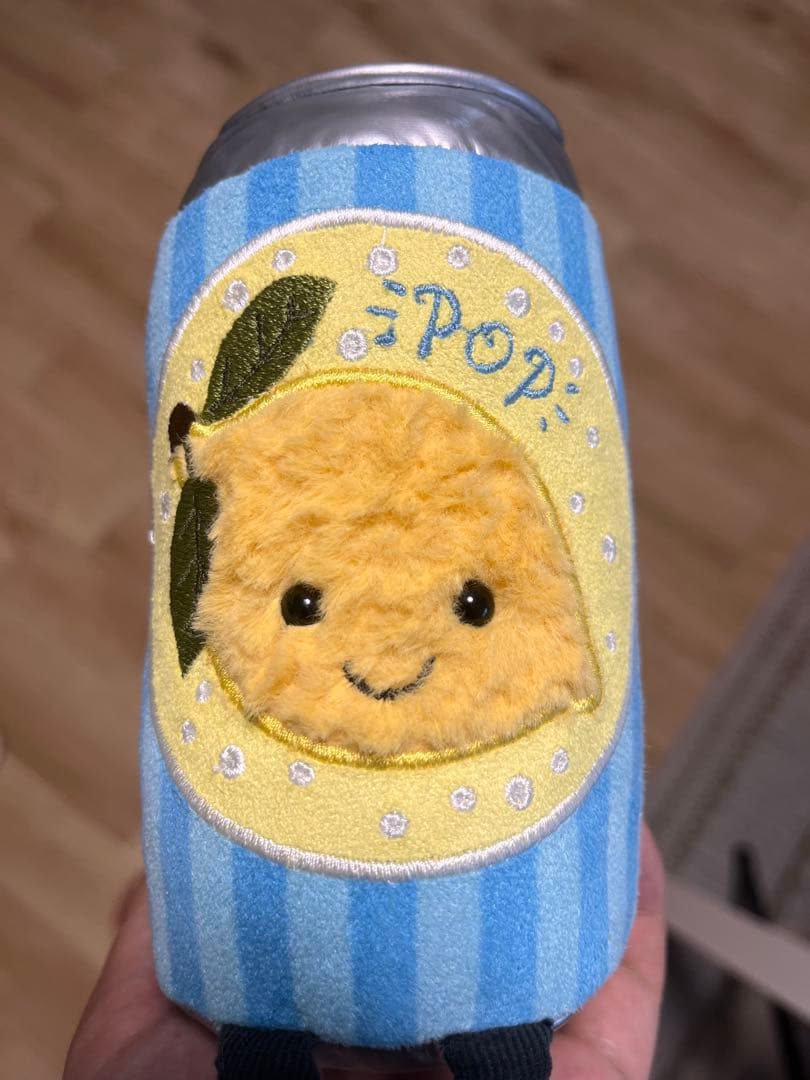 新作・ロンドン限定Jease Can of Pop サイダー缶ぬいぐるみ