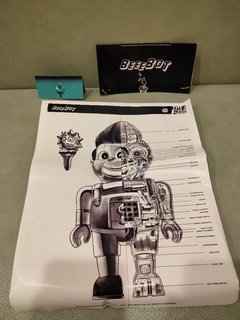 ソフビ kaiju restaurant BEEEBOT izumonster