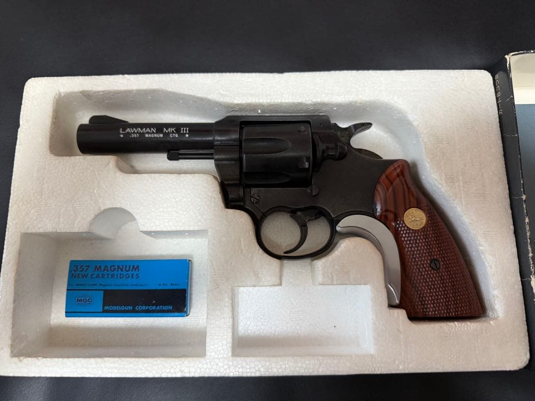 MGC社製コルトローマンMK−Ⅲ357マグナム４inch SRHWモデル
