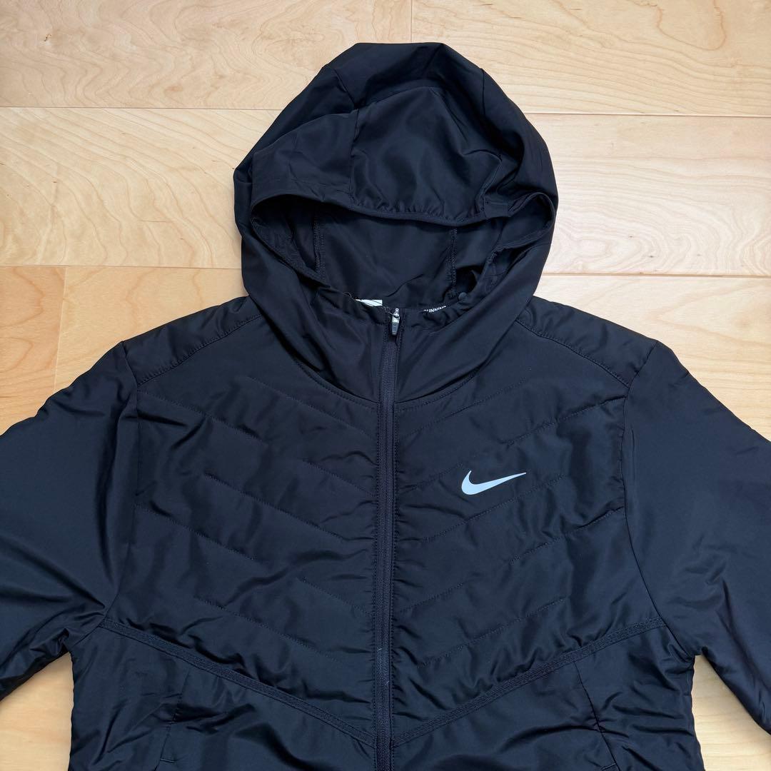 NIKE ランニングジャケット　エアロレイヤージャケット　黒　ブラック　L 新品
