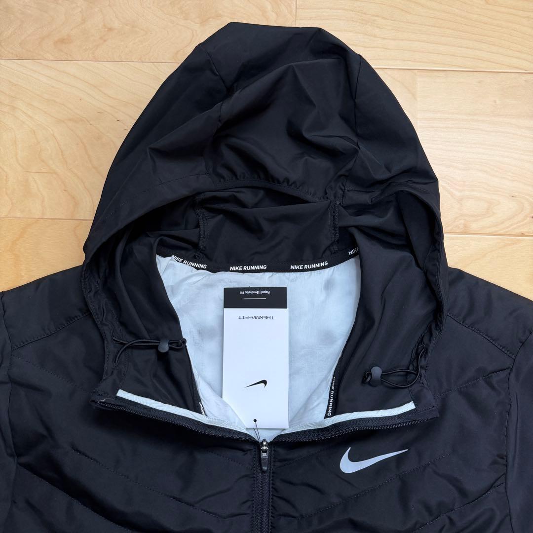 NIKE ランニングジャケット　エアロレイヤージャケット　黒　ブラック　L 新品