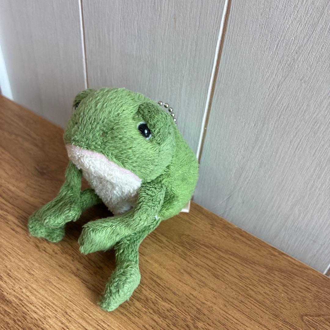 モンスイユぬいぐるみ。初期カエルのボーノ。カエルのぬいぐるみ
