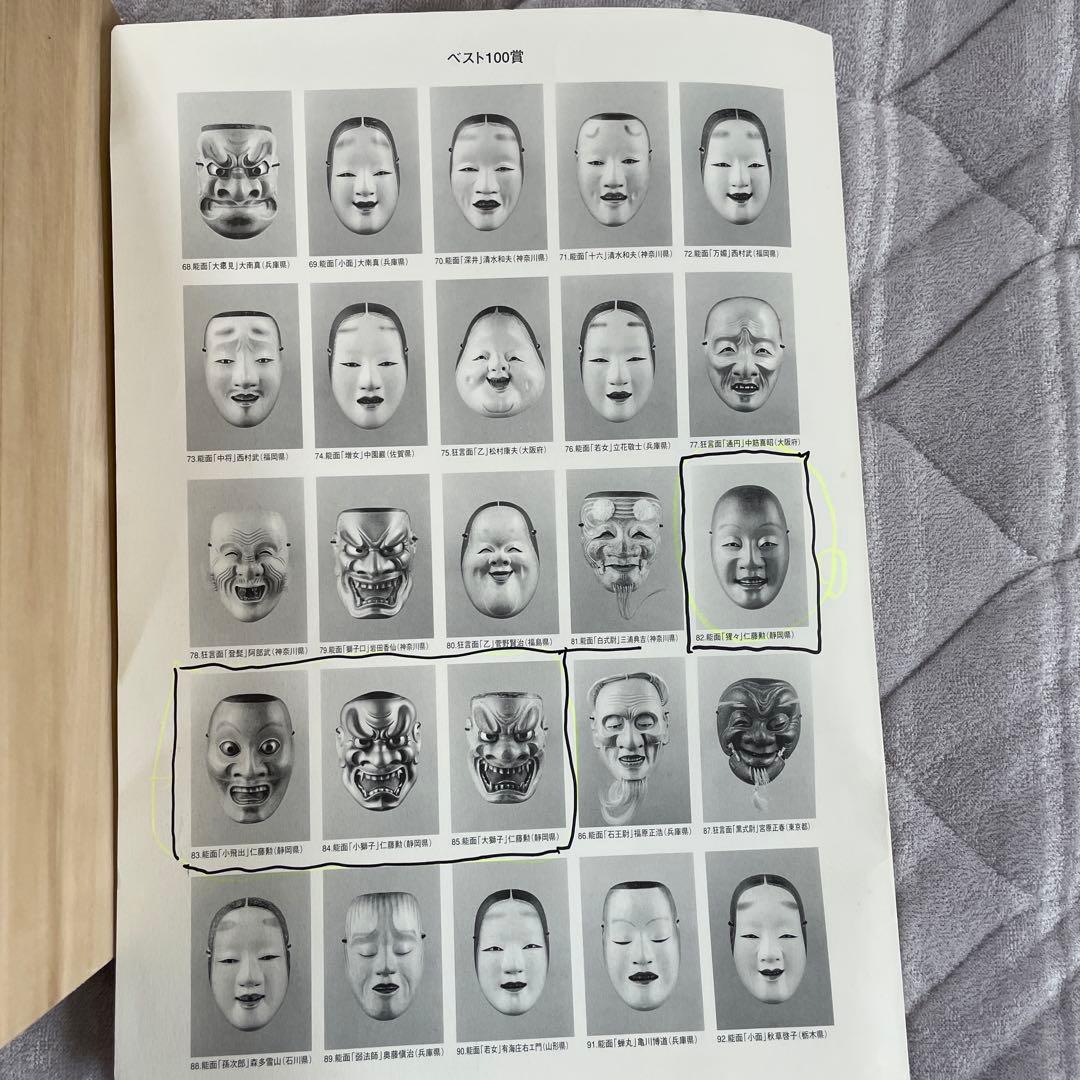 能面若女