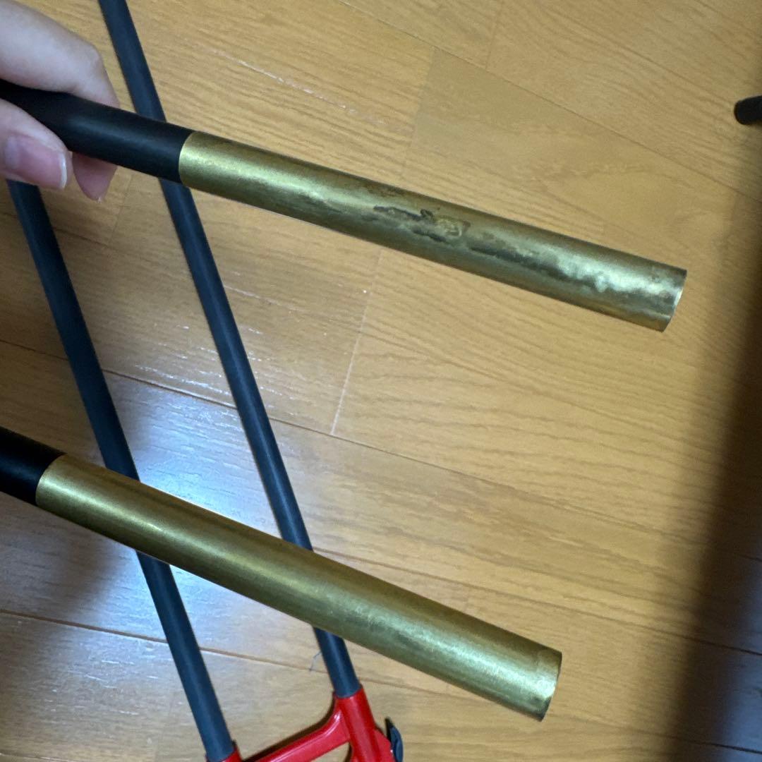 pBone 赤 トロンボーン 本体 ケース付き