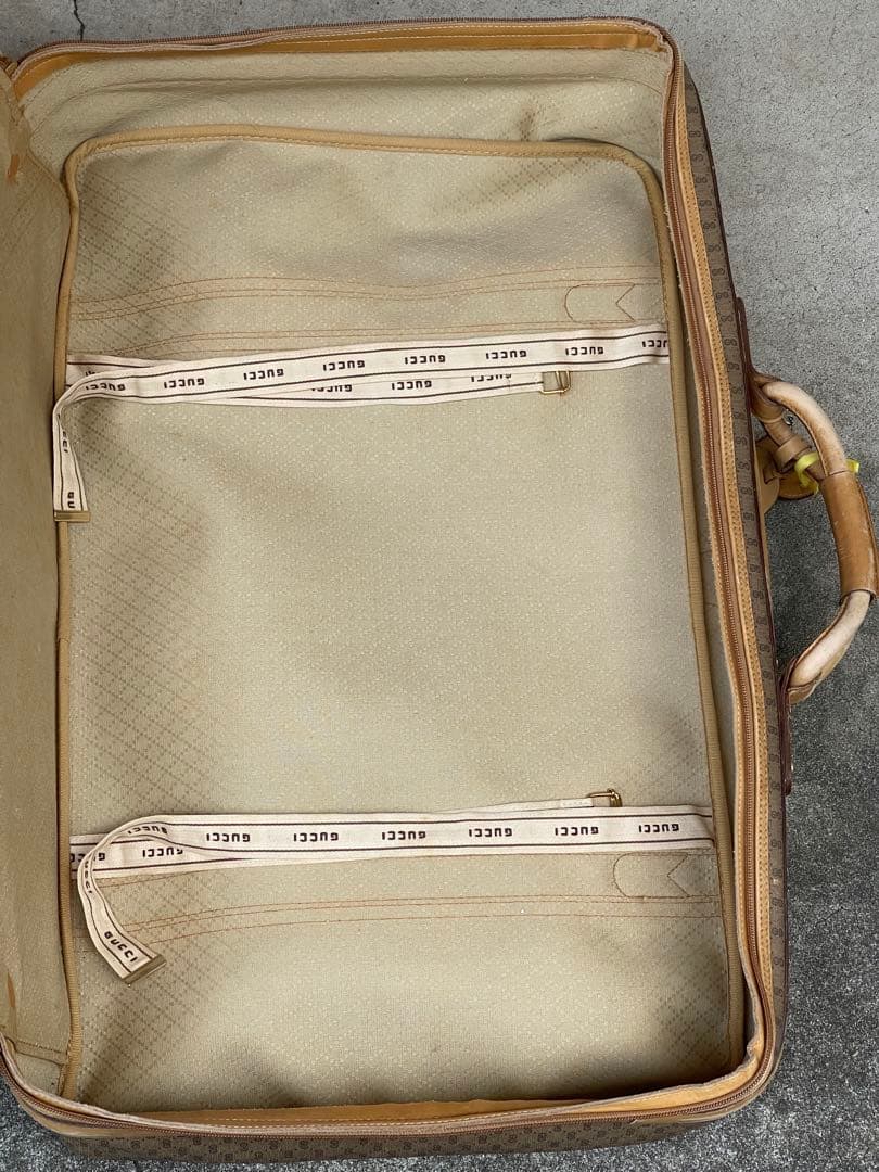 【希少品】オールドグッチ シェリーライン GGスプリーム トラベルバッグ