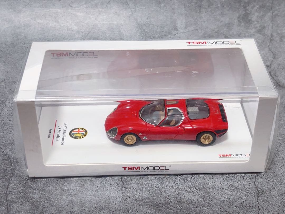 TSM 1/43 アルファロメオ 33 ストラダーレ 1967 プロトタイプ