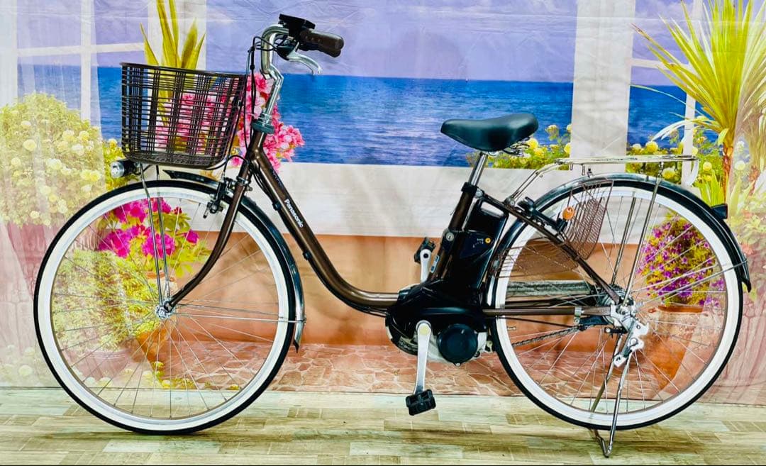 ノーリン　パナソニック26インチ⭐️ ビビ・TX電動アシスト自転車Y2776
