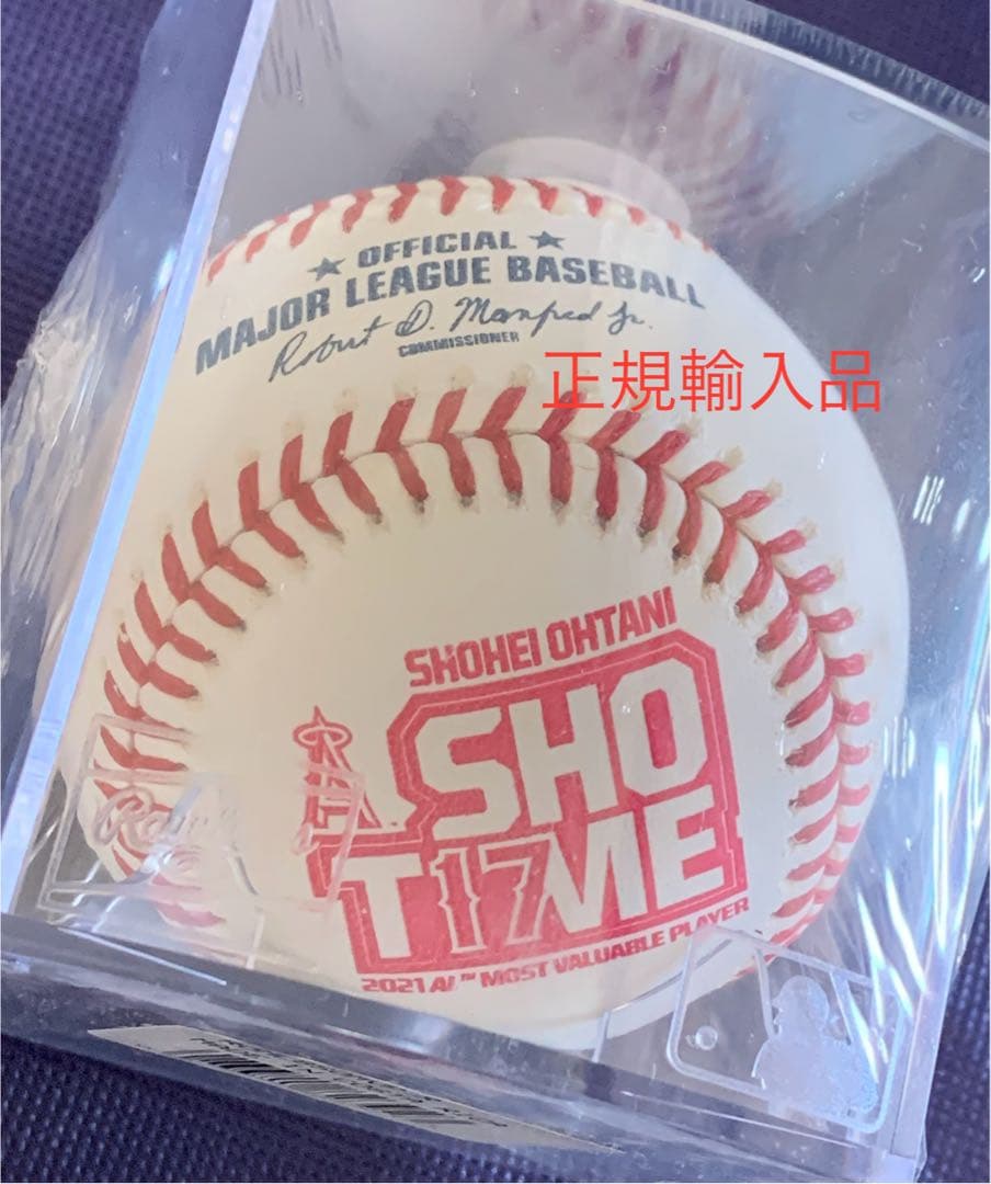 ANGELS 17 大谷翔平選手 2021 ア・リーグMVP 受賞記念ボール