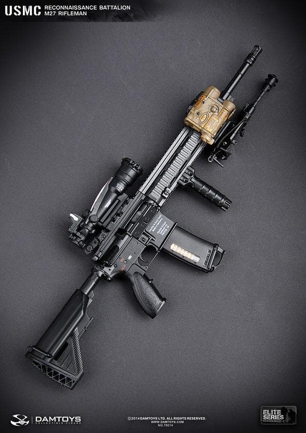 DAMTOYS　USMC M27 RIFLEMAN　78014