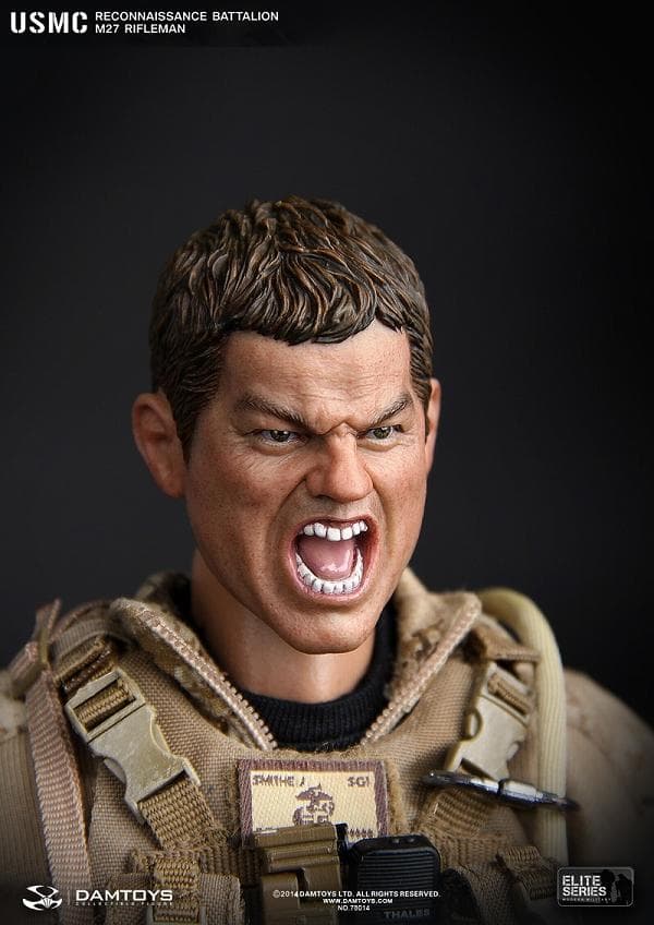DAMTOYS　USMC M27 RIFLEMAN　78014