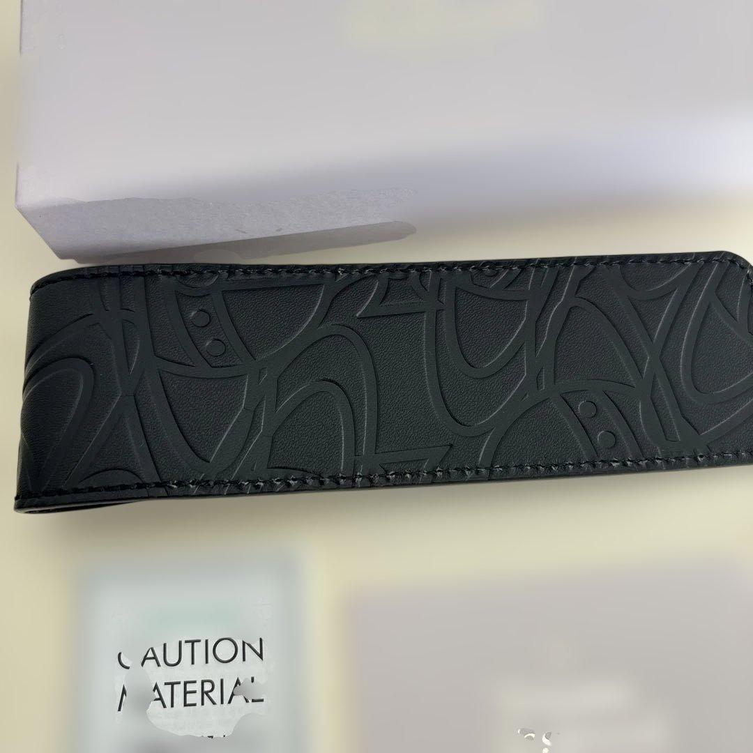 Vivienne Westwood ブラック レザーペンケース
