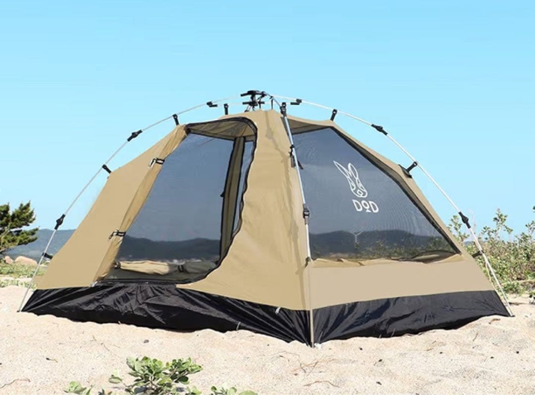 DOD カンガルーテントS ワンタッチ構造 グランドシート付き