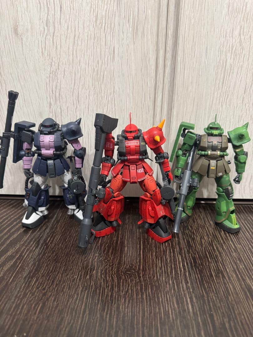 HG RG プレバン限定ザク8種　フルアーマガンダムジムスパルタンRGザクおまけ