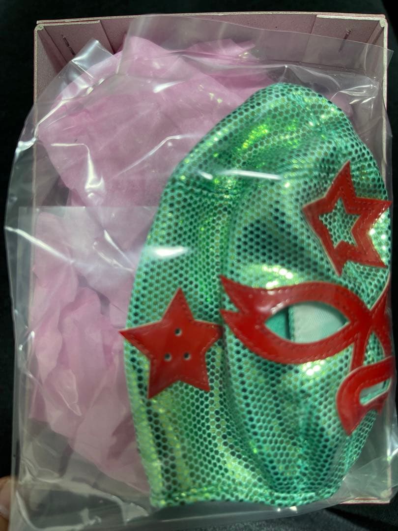 realhead ボクトウ刺繍 MASKED AKACHAN ソフビ　マスク