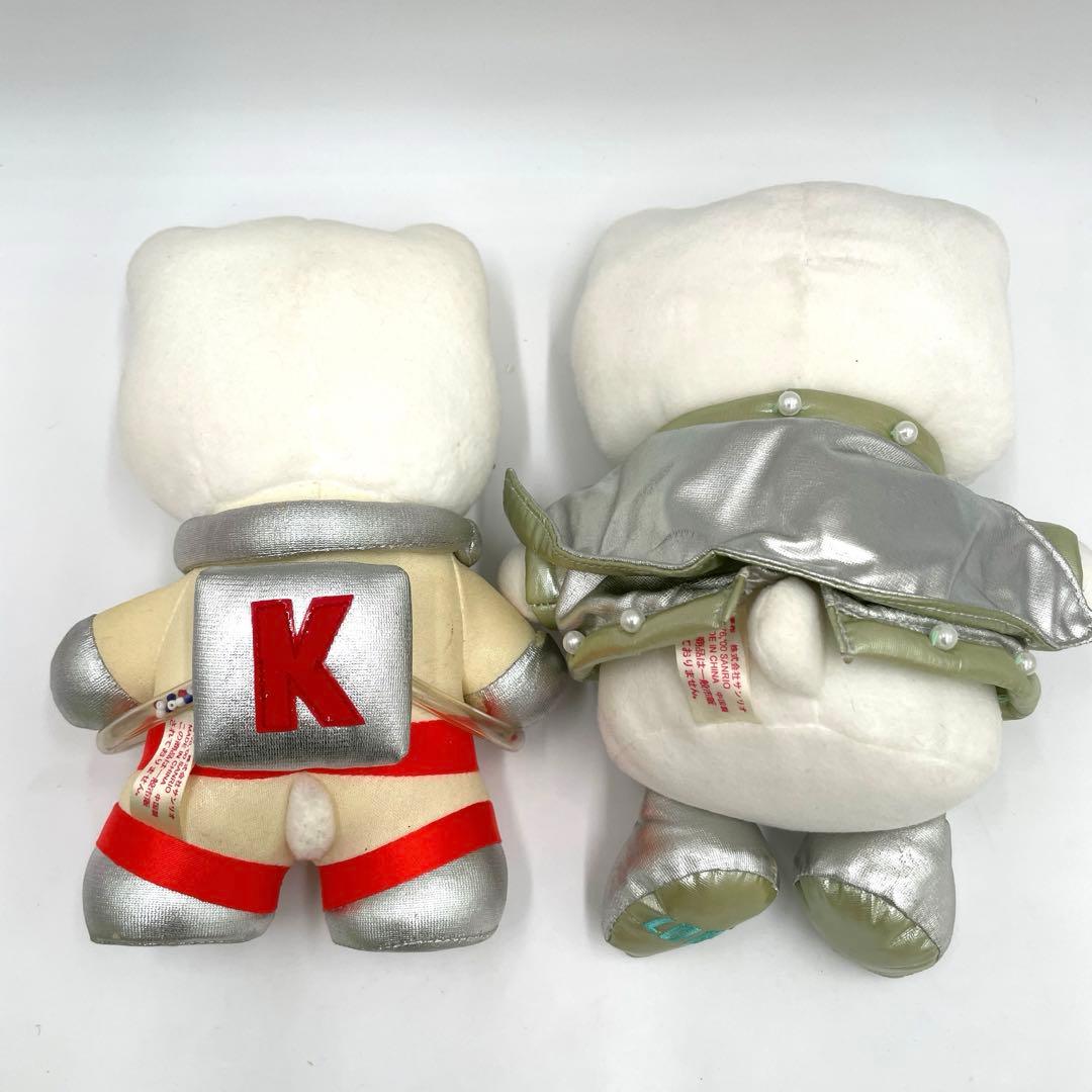 希少　レア　当時物　ハローキティ ぬいぐるみ 9体セット　レトロ　まとめ売り