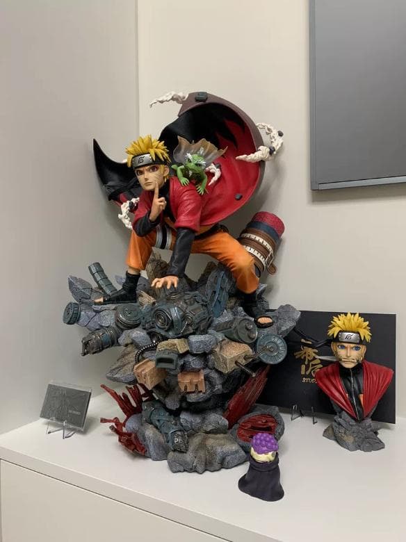 NARUTO ナルト 幕後 ナルト 樹脂フィギュア ガレキ スタチュー