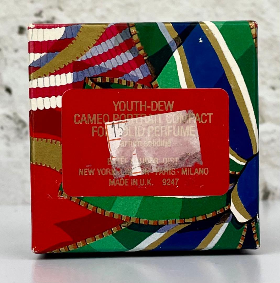 ESTEE LAUDER YOUTH DEW CAMEO 練り香水ケース
