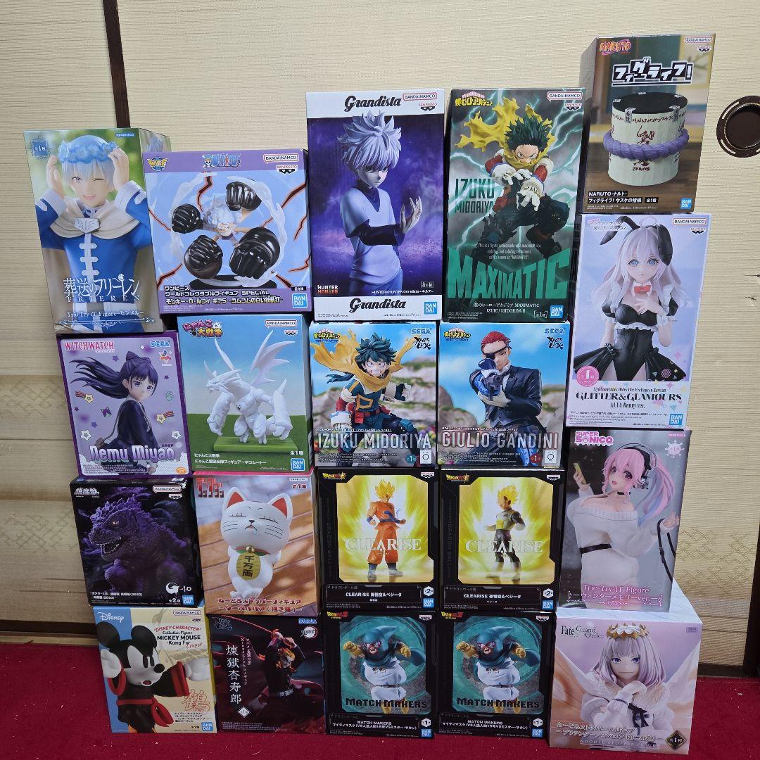 お得！プライズフィギュアまとめ売り　新作あり　20体セット　新品未開封品