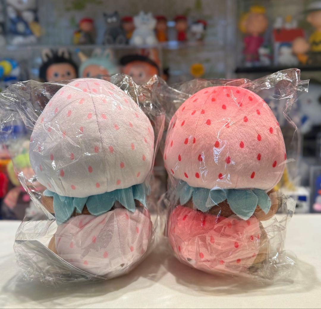 ディズニー　チップとデール いちご　ぬいぐるみ セット